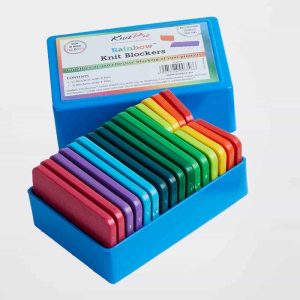 Agujas de bloqueo Rainbow KnitPro