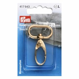Prym Mosquetón dorado