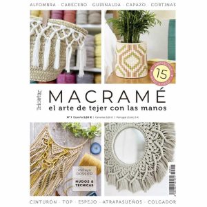 Revista Macramé El arte de tejer con las manos