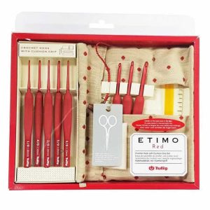 TULIP Estuche ganchillos Etimo Red