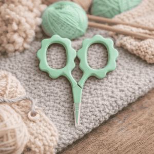 Tijera Flor Knit & Keep Color Menta