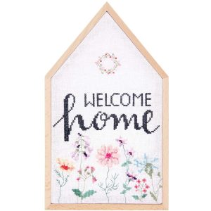 Kit Punto de Cruz Welcome Home by Rico Design