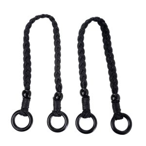 Asas Macramé 50 cm Negro
