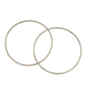 Asas Metal acabado Dorado 15 cm