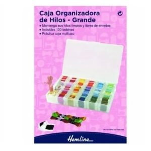 Caja Organizadora de hilos Hemline 28x17x4cm
